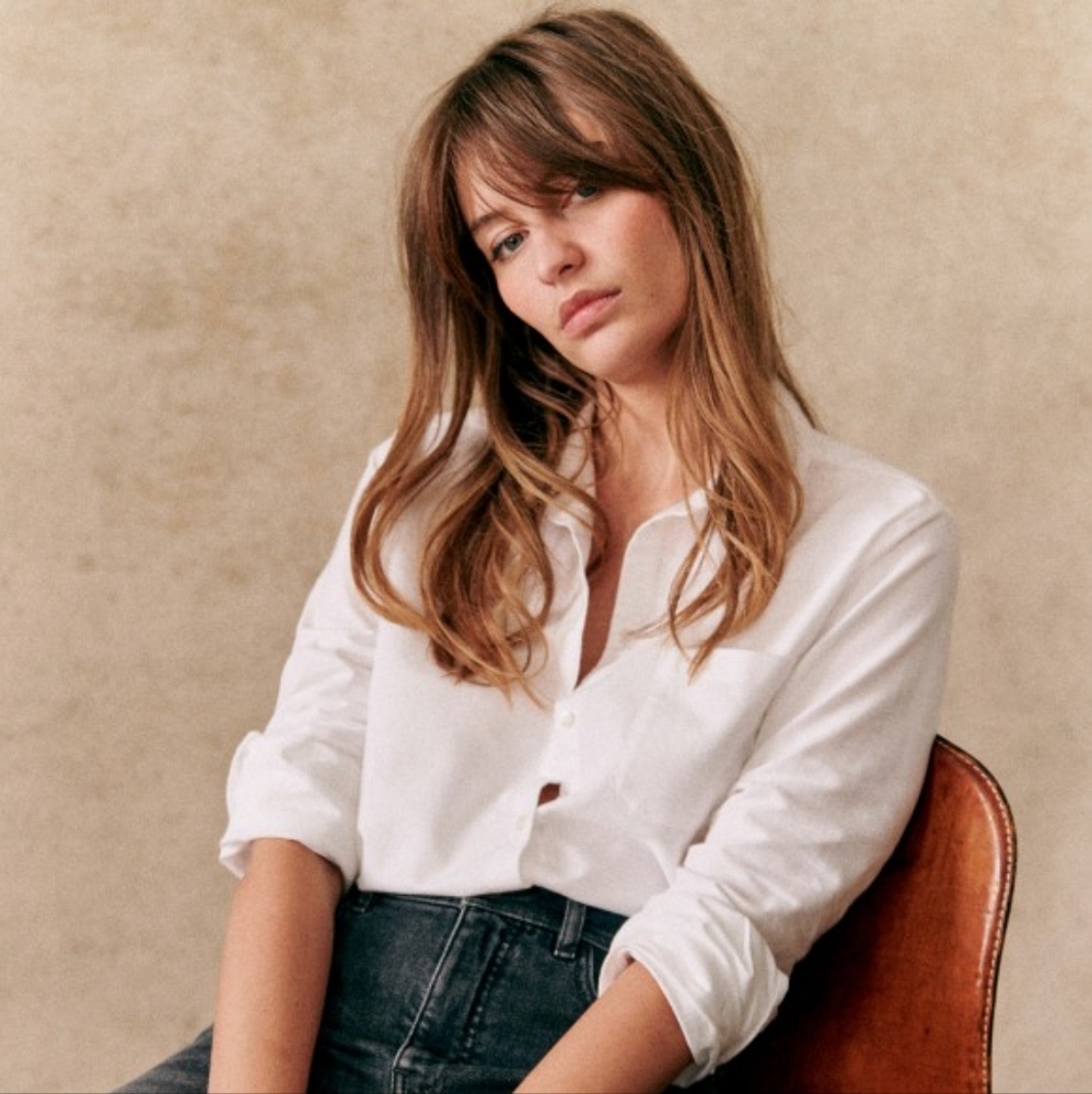 Sezane Tomboy Button Down Shirt